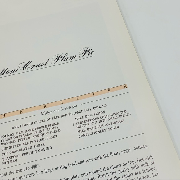Martha Stewart’s Pies & Tarts 1985 Vintage Cookbook - Picture 8 of 10